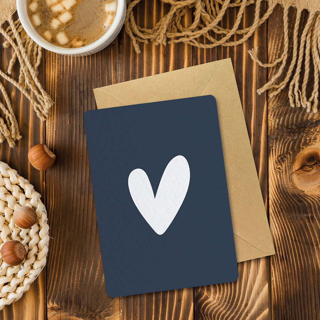 maison-joliette-cartes-postales-c-ur-bleu-postkarte-mit-umschlag image 7