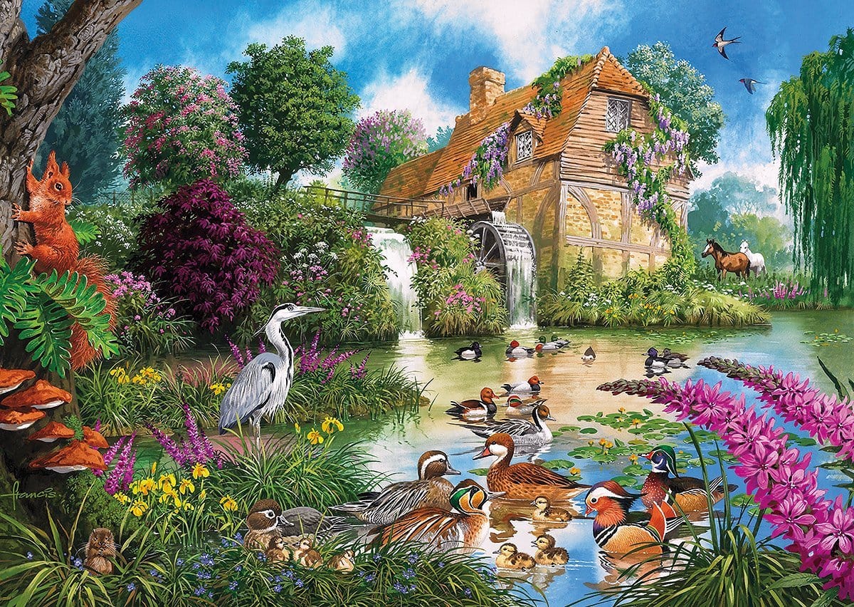 gibsons-flora-and-fauna-puzzle-4x500-teile-sommer image 6