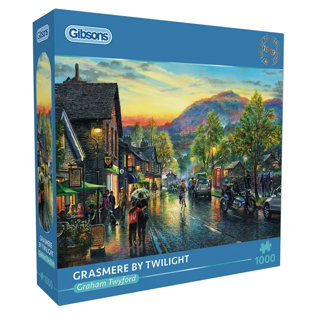 gibsons-grasmere-by-twilight-puzzle-1000-teile-landschaft image 1