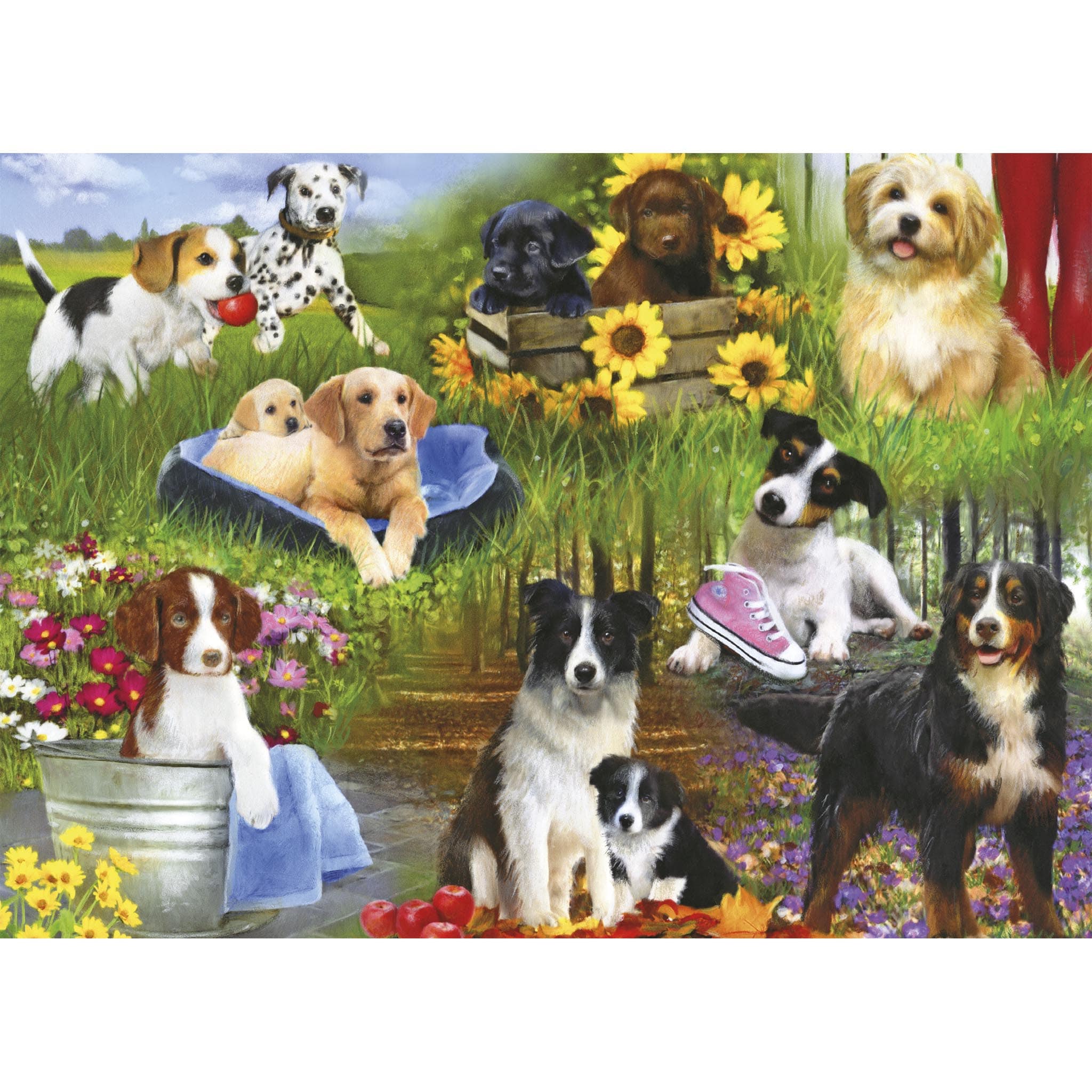 gibsons-little-gibsons-puzzle-24-xxl-teile-hunde image 2