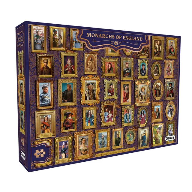 gibsons-monarchs-of-england-puzzle-1000-teile-k-nige-geschichte image 1