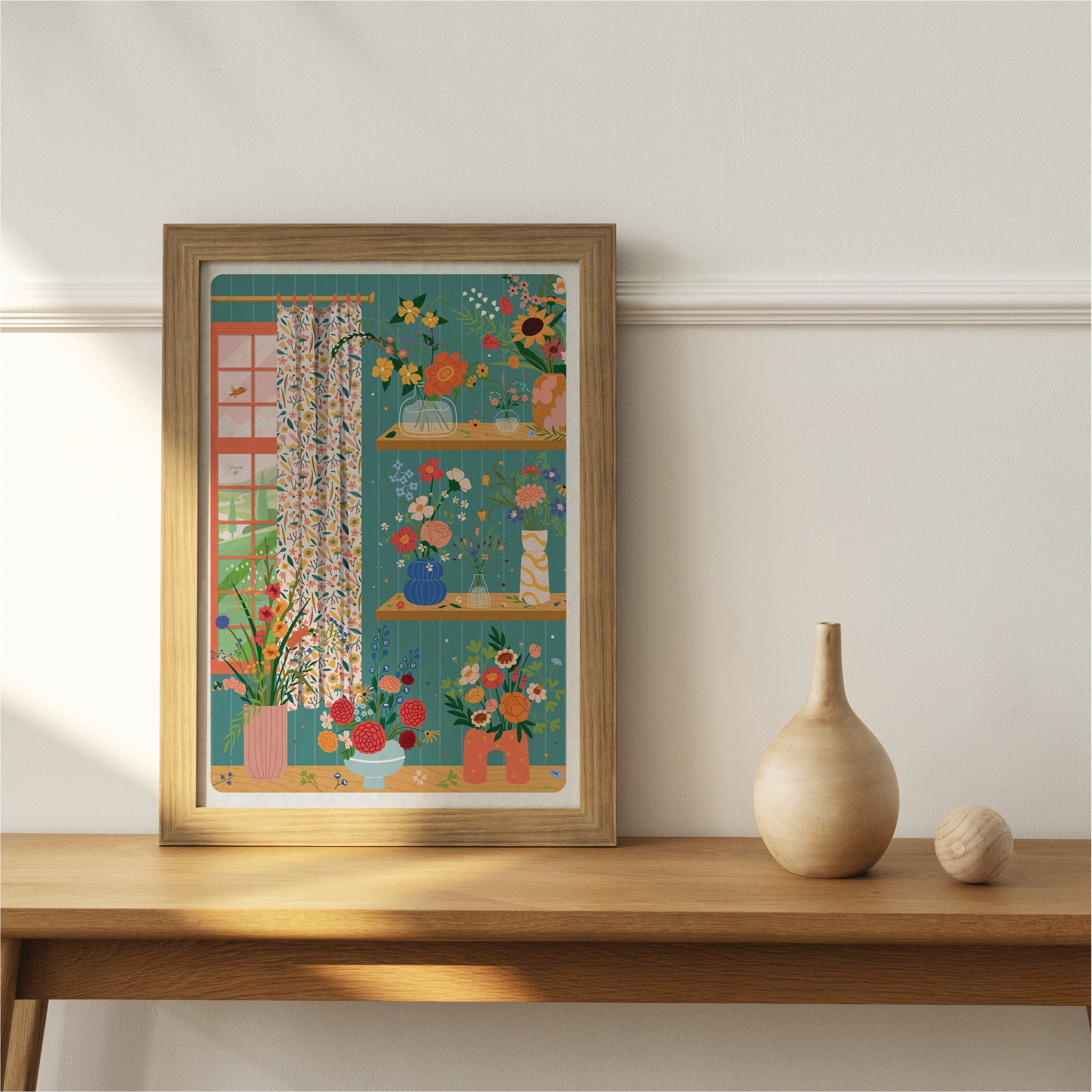 maison-joliette-flower-addict-poster-a4-blumen-250g-papier image 4