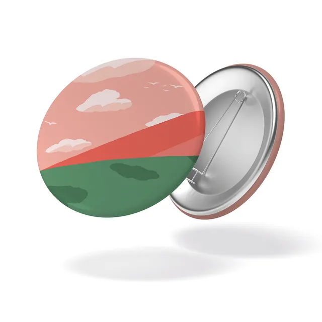 maison-joliette-love-is-in-the-air-montagne-button-32-mm image 1