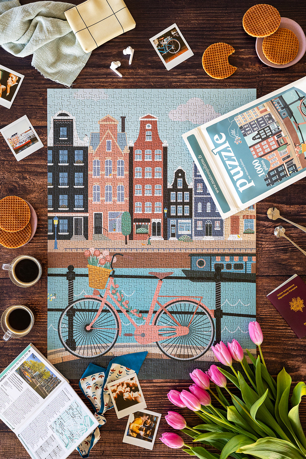 maison-joliette-p-dalons-au-fil-de-l-eau-puzzle-1000-teile-matt image 2