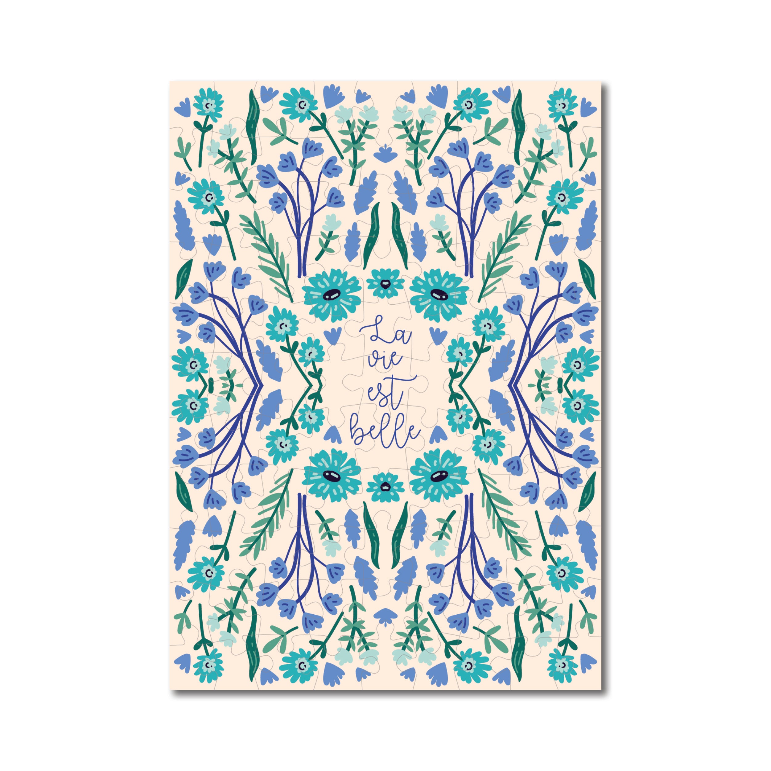 maison-joliette-puzzles-la-vie-est-belle-mini-puzzle-99-teile image 1