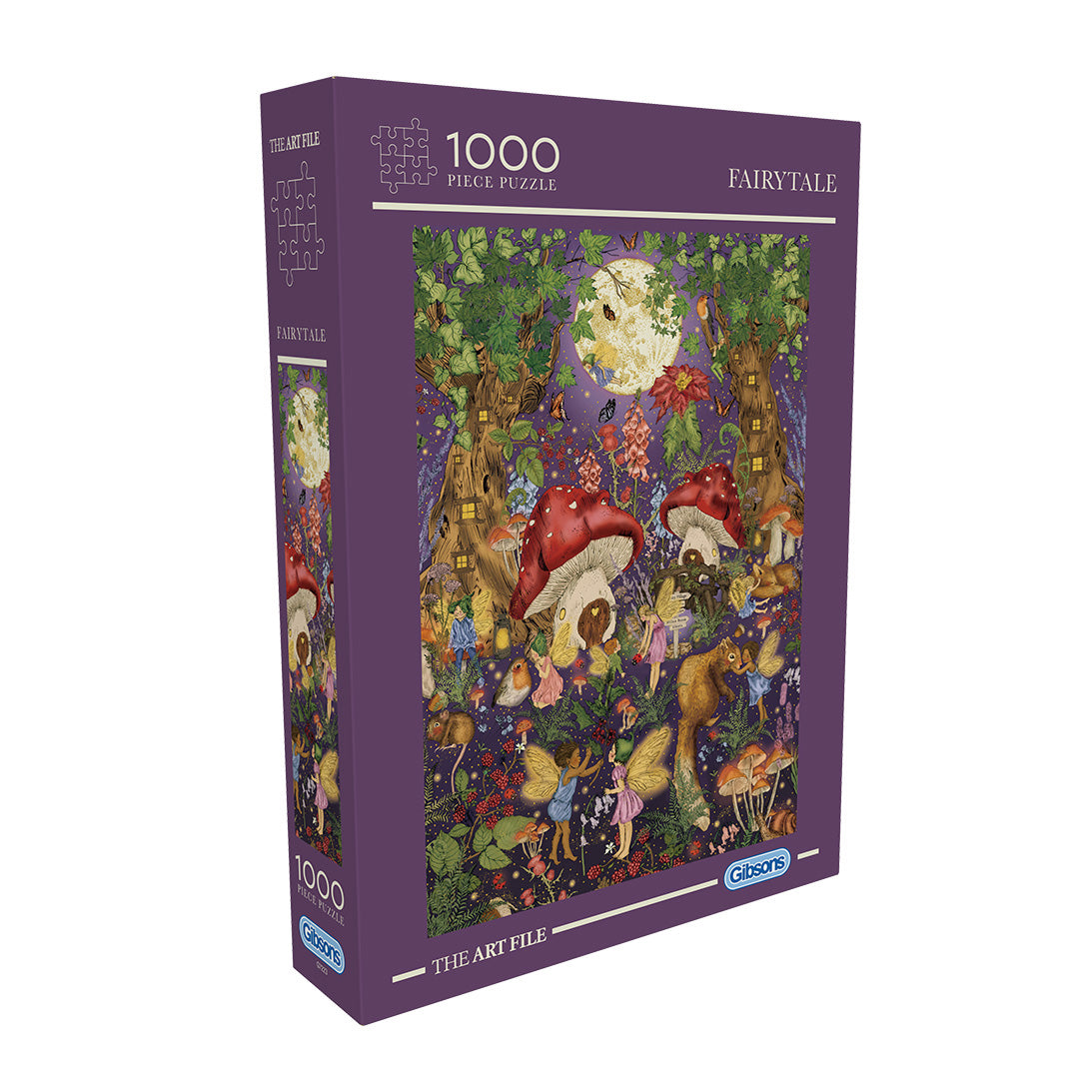 gibsons-art-file-fairytale-puzzle-1000-teile-feenwald image 1
