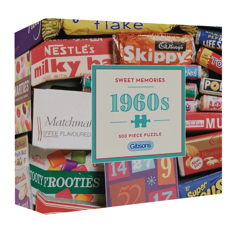 gibsons-sweet-memories-1960s-puzzle-500-teile image 1