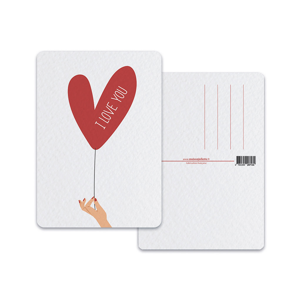 maison-joliette-cartes-i-love-you-postkarte-mit-umschlag image 2