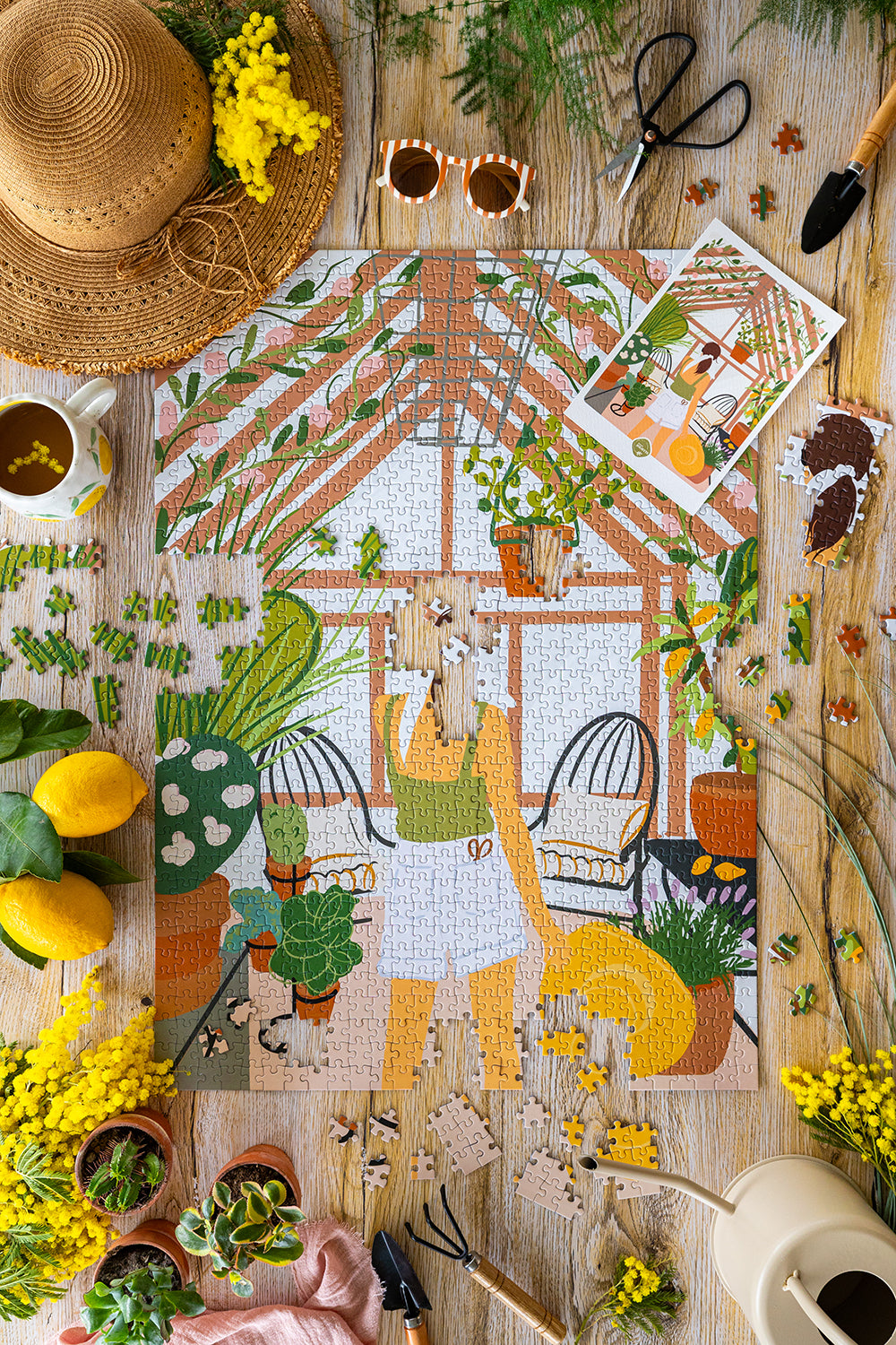 maison-joliette-puzzles-un-dimanche-la-campagne-1000-teile image 8