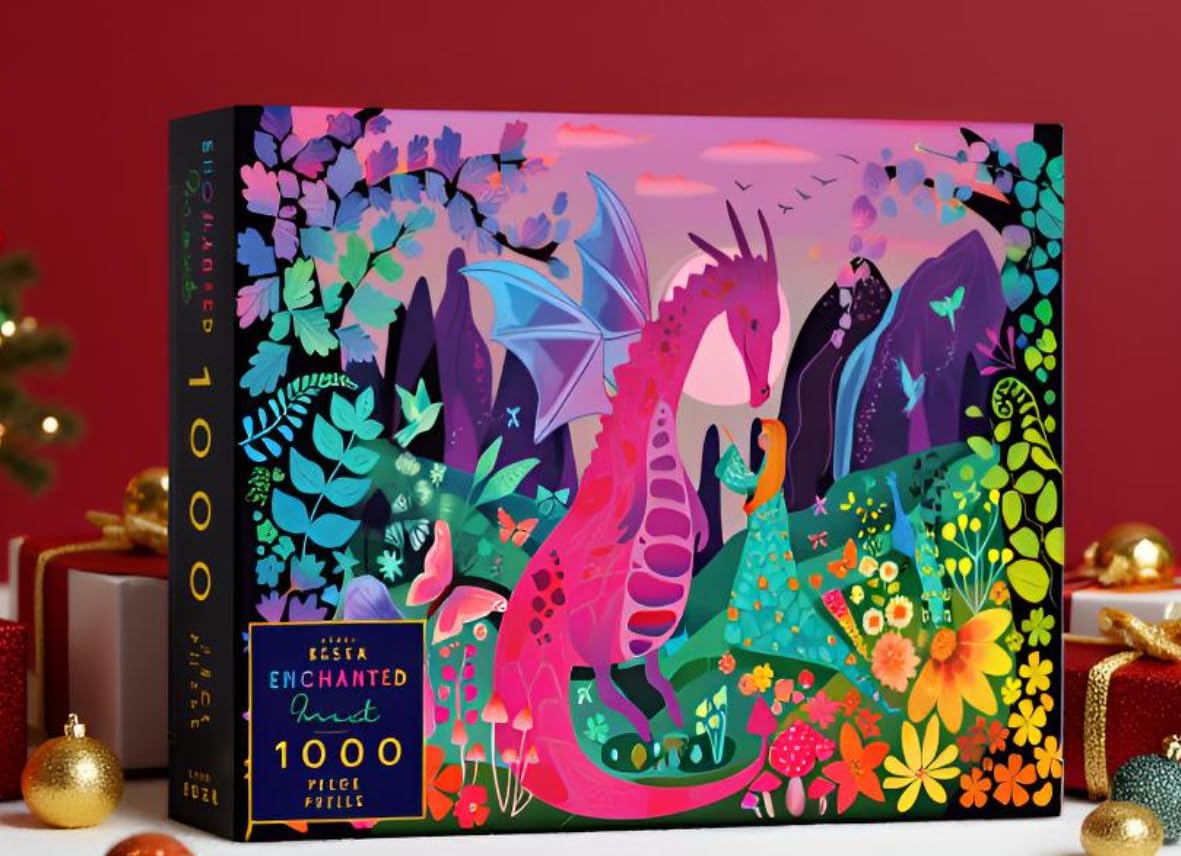 elena-essex-1000-piece-enchanted-forest-puzzle-drachen-1000 image 4