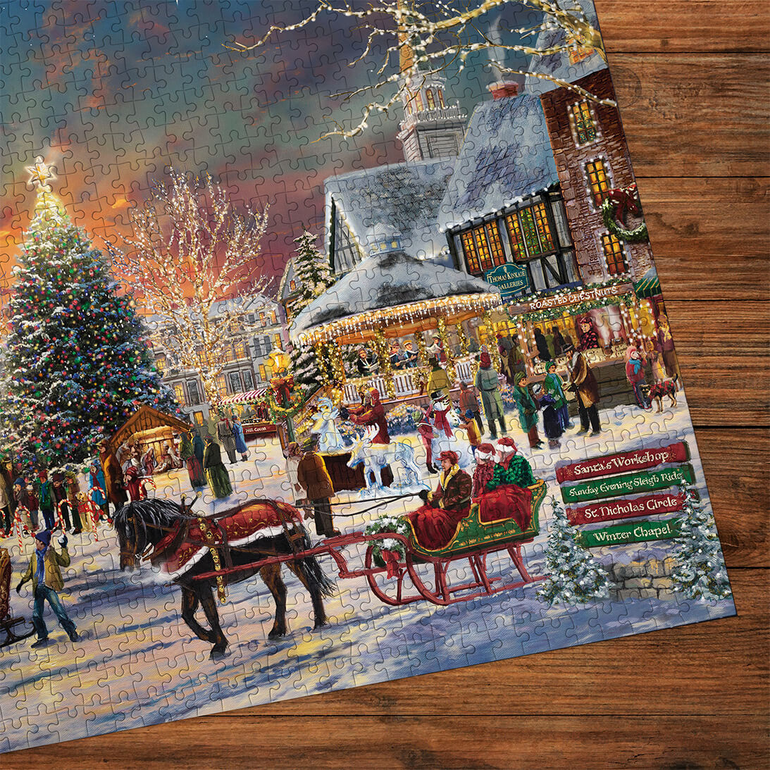gibsons-the-christmas-festival-puzzle-1000-teile-weihnachten image 3