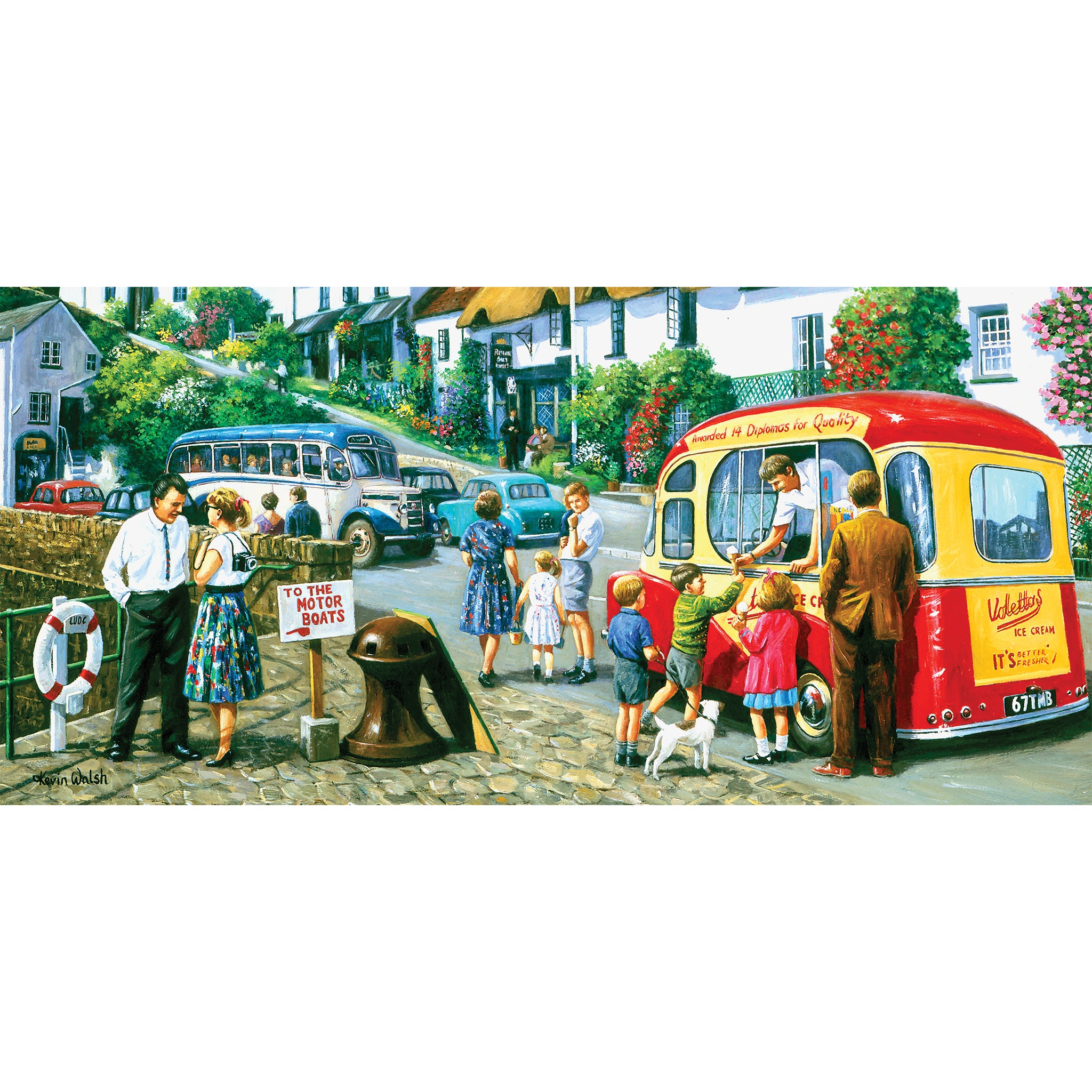 gibsons-ice-cream-by-the-river-puzzle-636-teile-panorama image 6