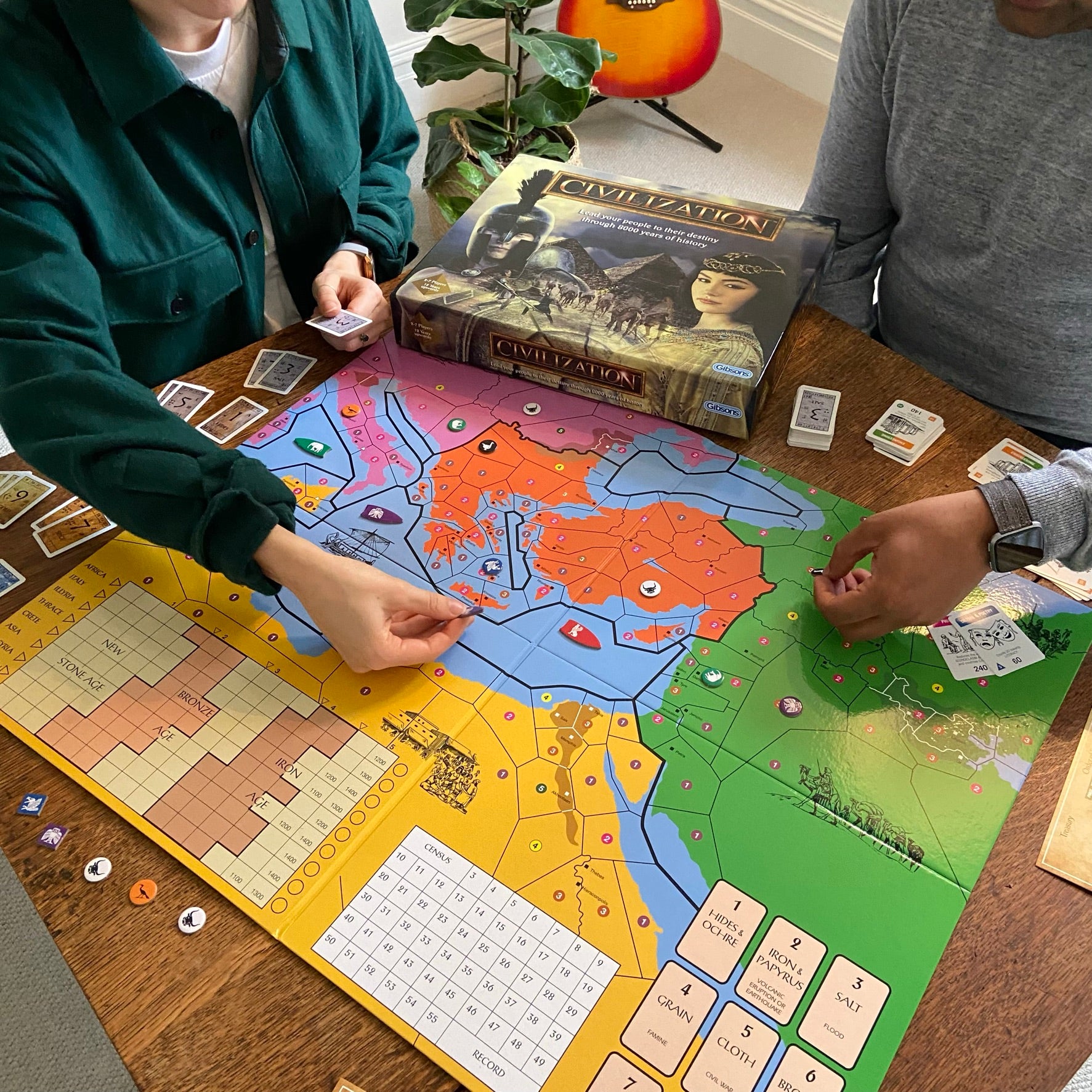 gibsons-civilization-strategie-brettspiel-antike-2-7-spieler image 3