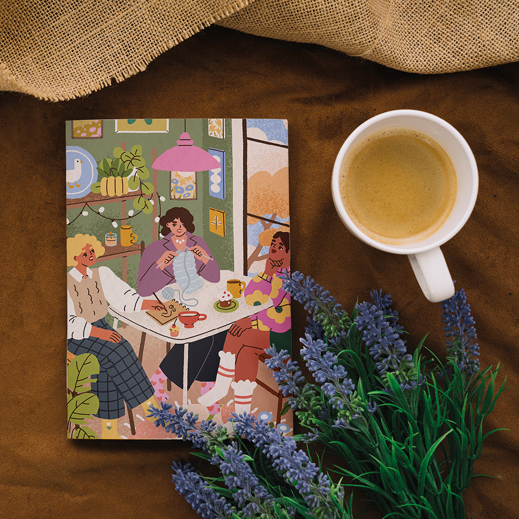 maison-joliette-petit-carnet-a6-notizbuch-les-copines-liniert image 8