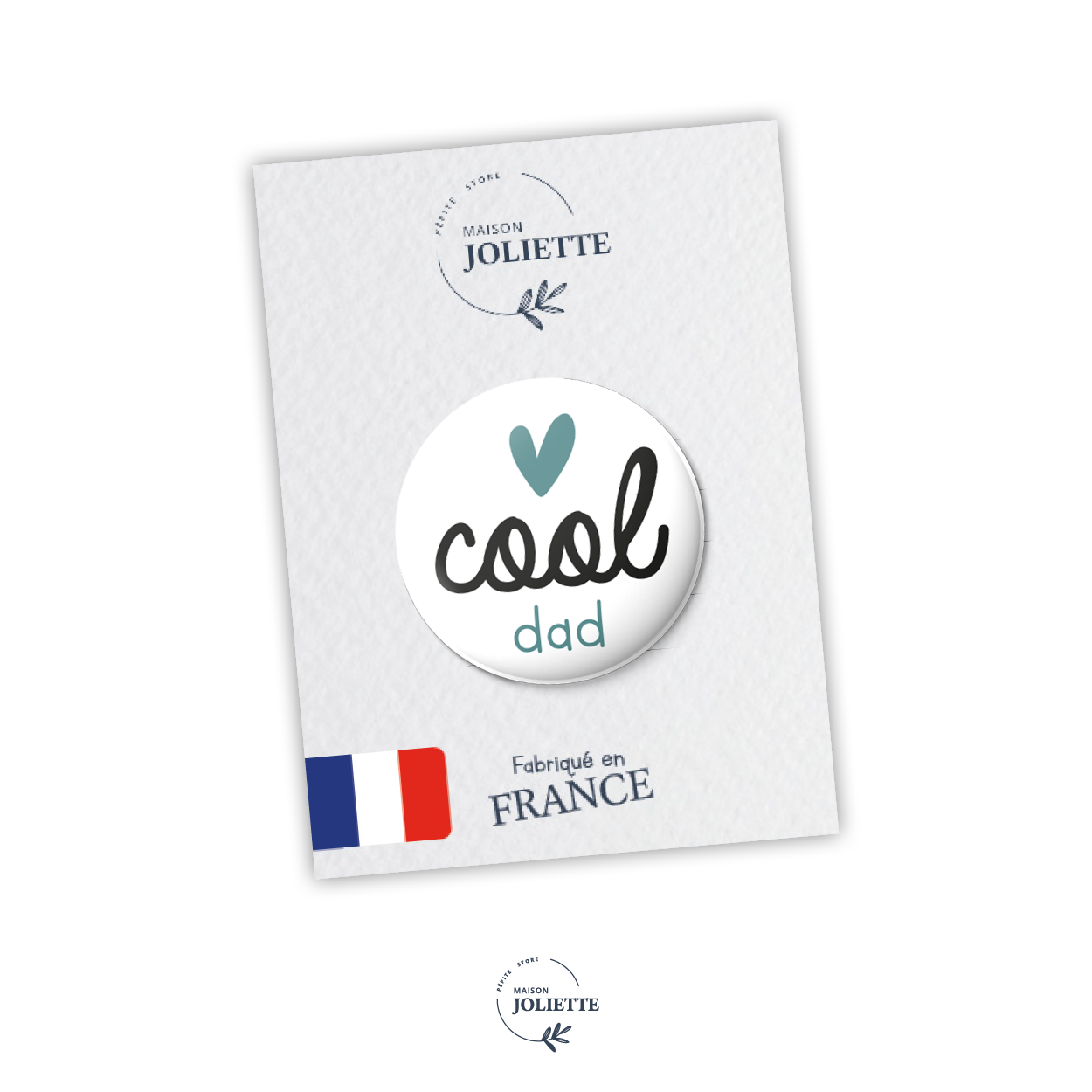 maison-joliette-cool-dad-button-32-mm-matt image 2