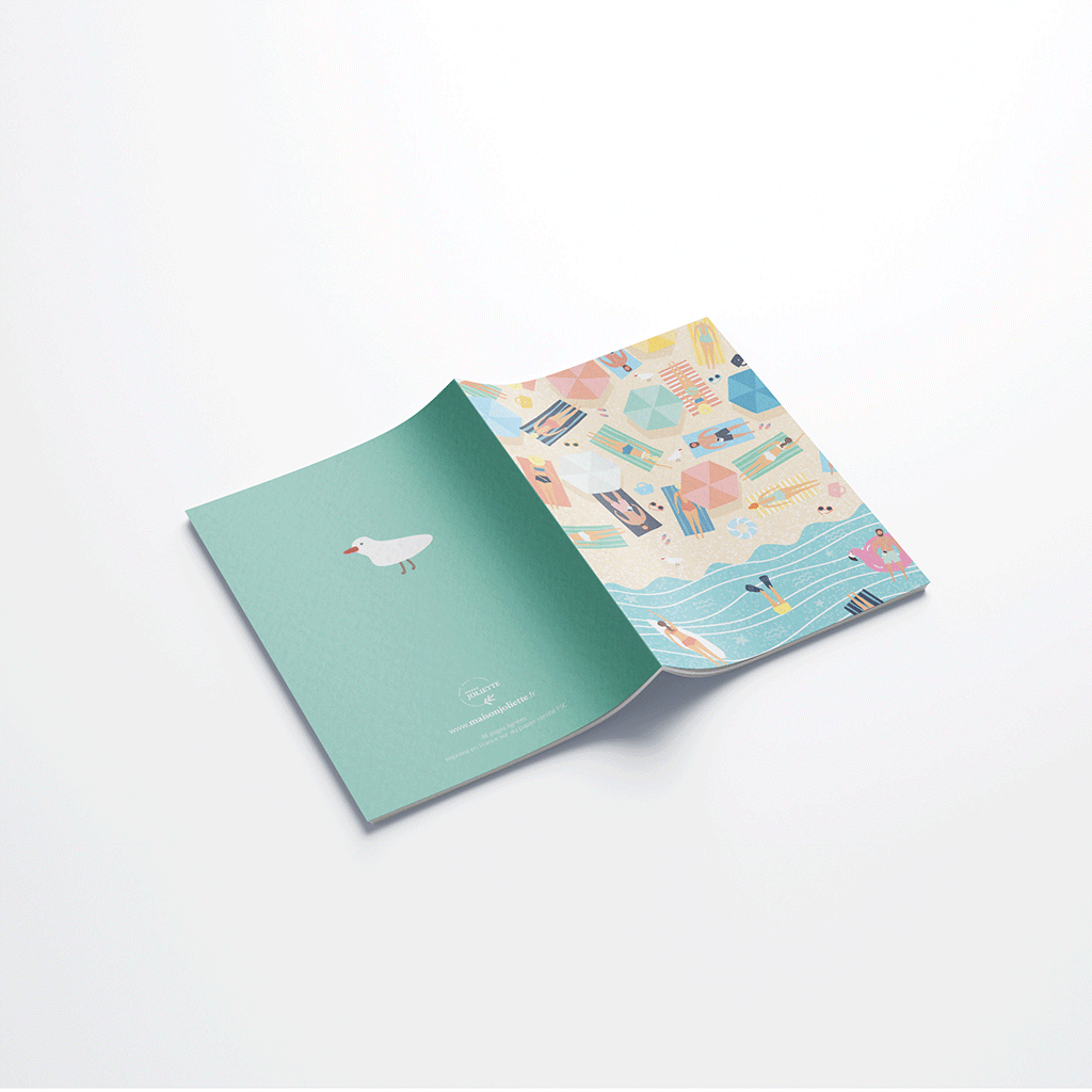 maison-joliette-petit-carnet-a6-notizbuch-chill-plouf-liniert image 2