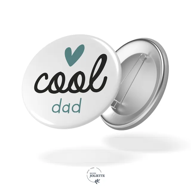 maison-joliette-cool-dad-button-32-mm-matt image 1