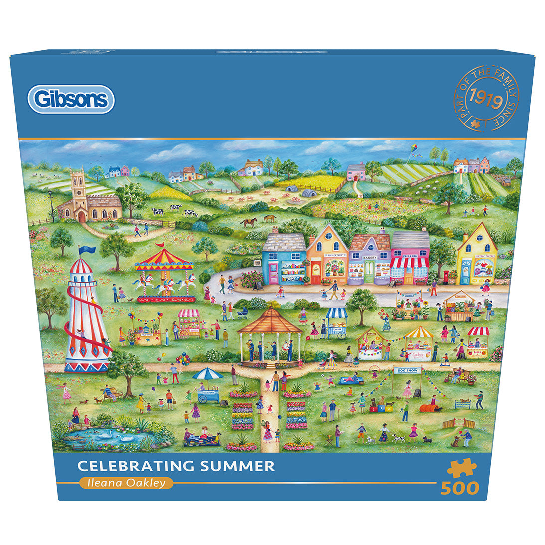 gibsons-celebrating-summer-puzzle-500-teile-sommer-park image 7