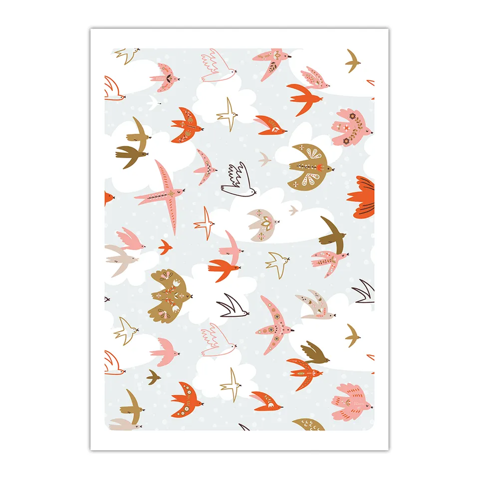 maison-joliette-affiches-libre-comme-l-air-poster-a4-relief image 1