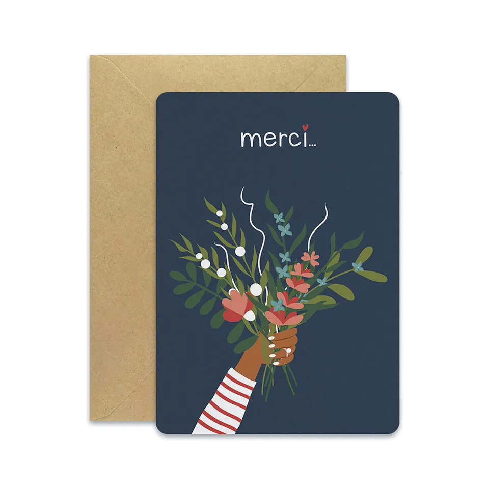 maison-joliette-bouquet-postkarte-a6-runde-ecken-umschlag image 1