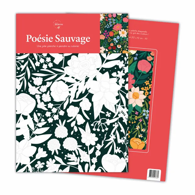 maison-joliette-po-sie-sauvage-ausmalbild-a4-erwachsene image 1
