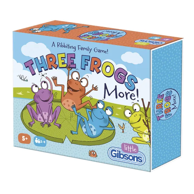 gibsons-three-frogs-more-brettspiel-familienspiel-ab-5-jahren image 1