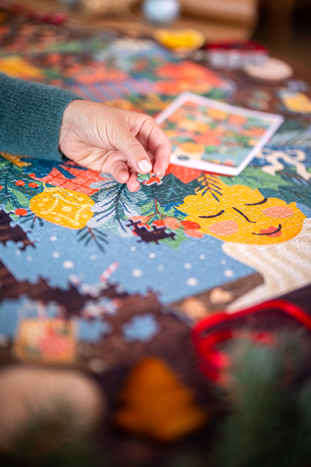 maison-joliette-puzzles-esprit-de-no-l-puzzle-1000-teile image 5