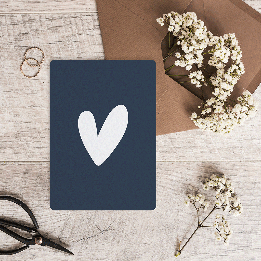 maison-joliette-cartes-postales-c-ur-bleu-postkarte-mit-umschlag image 2