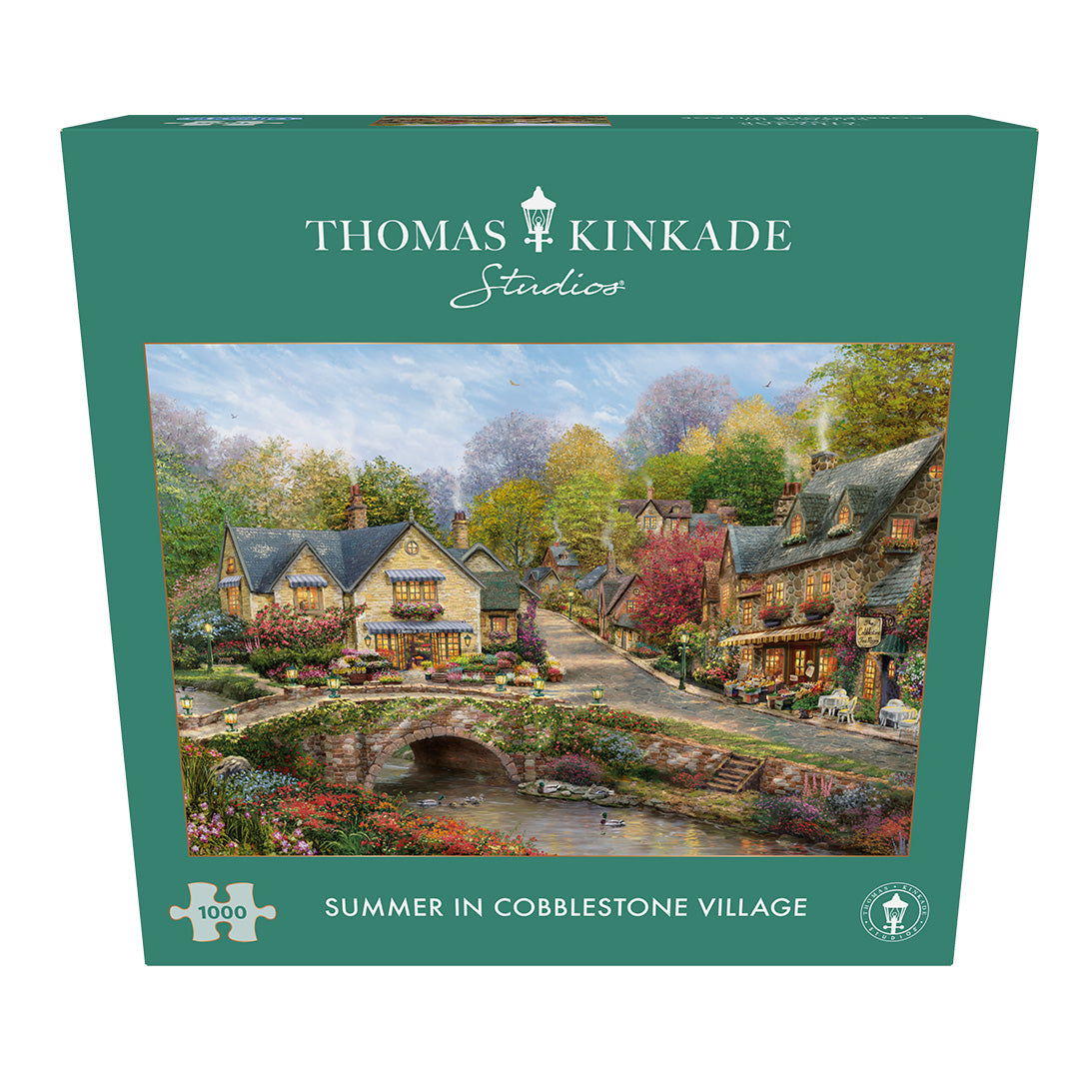 gibsons-summer-cobblestone-village-puzzle-1000-sommer image 5