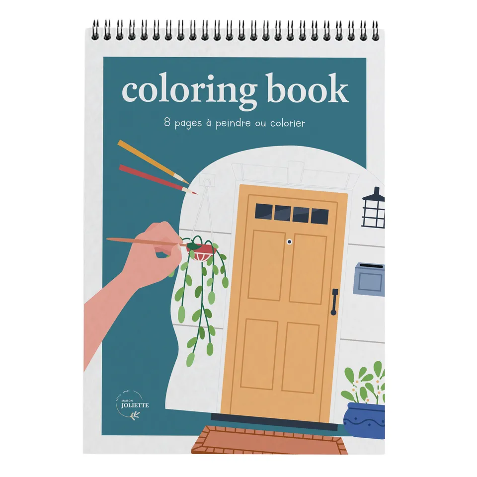maison-joliette-petites-portes-malbuch-a4-300g-8-motive-reise image 1