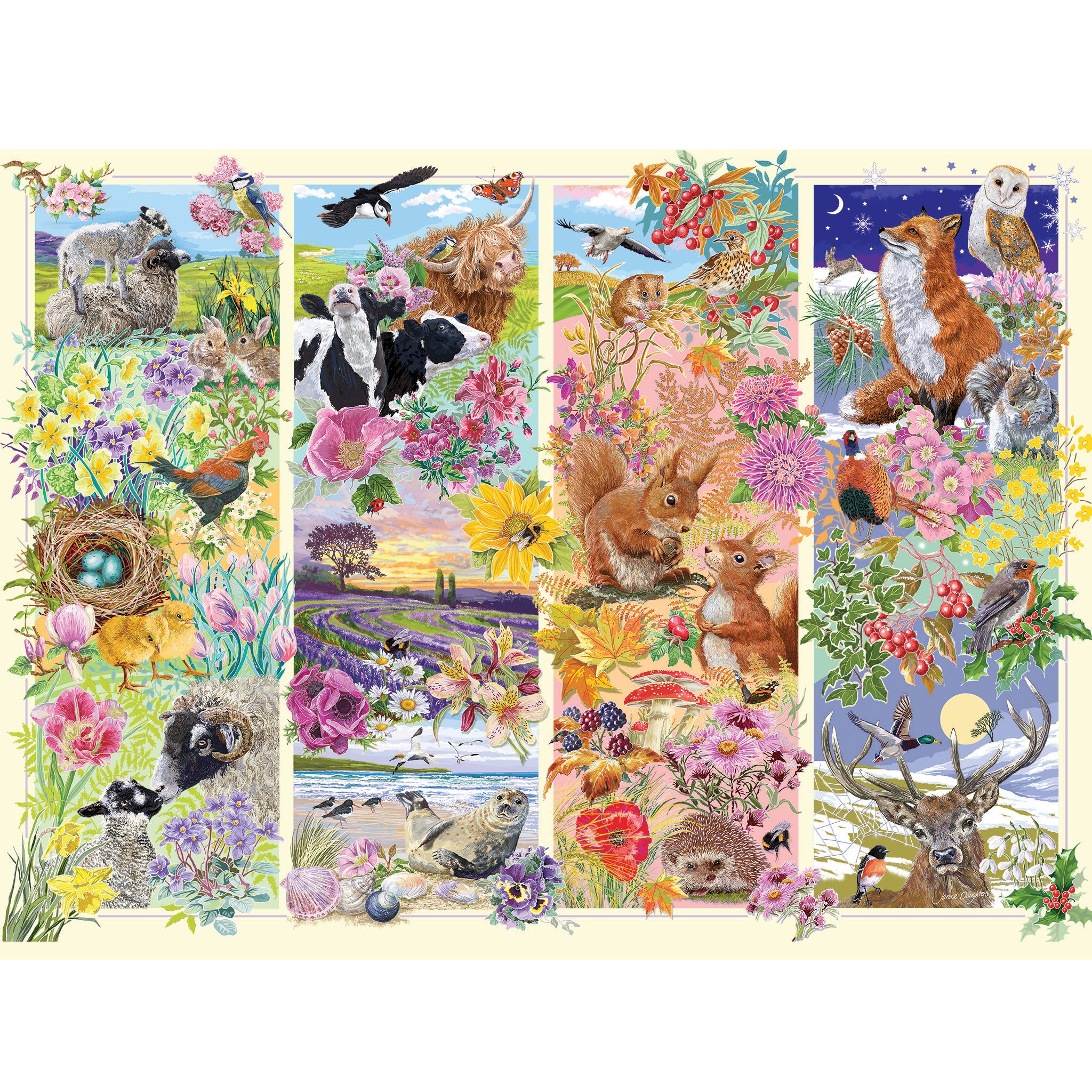 gibsons-through-the-seasons-puzzle-1000-teile-jahreszeiten image 4