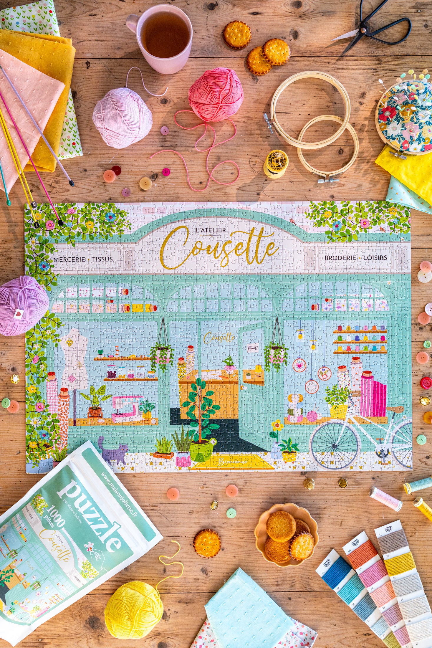 maison-joliette-l-atelier-cousette-puzzle-1000-teile-49x68 image 2