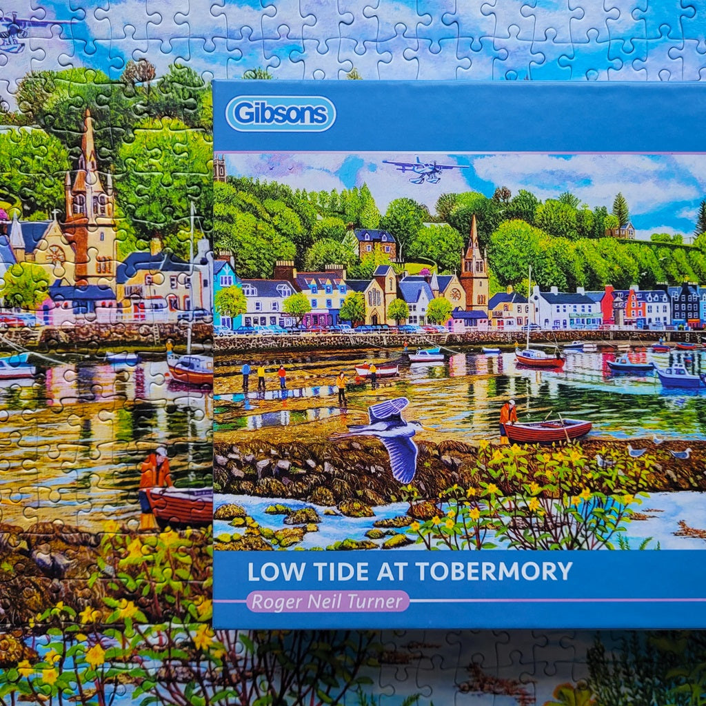 gibsons-low-tide-at-tobermory-636-teile-panorama-puzzle image 6