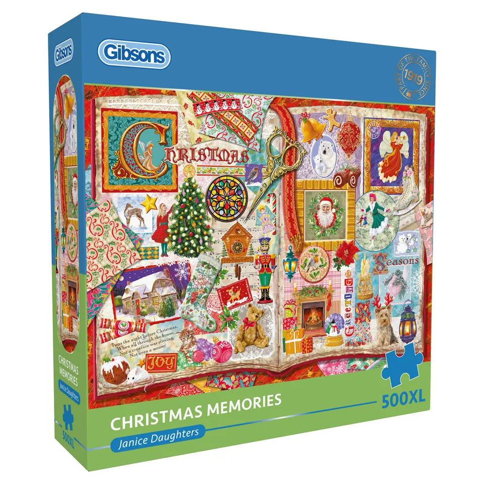 gibsons-christmas-memories-puzzle-500-xl-weihnachten image 1