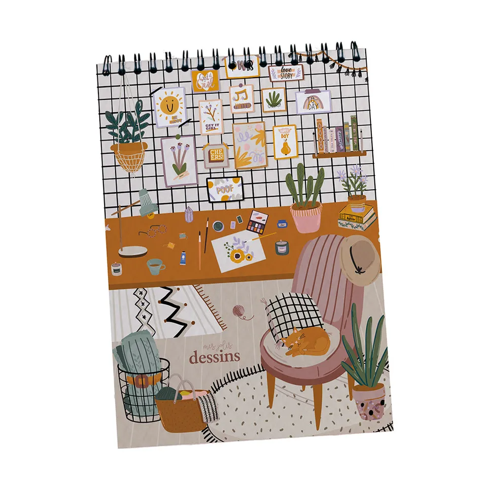 maison-joliette-carnet-de-dessins-skizzenbuch-l-atelier-blanko-15x21 image 1