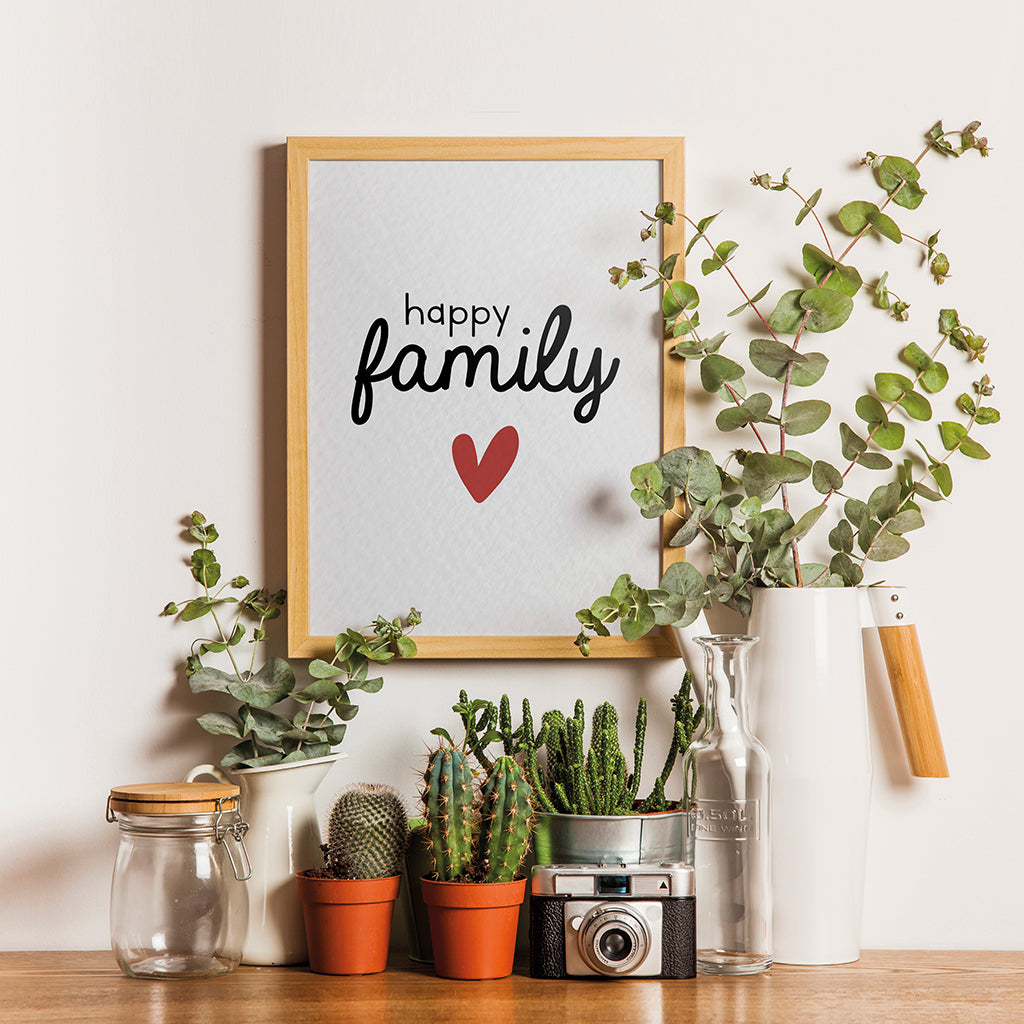 maison-joliette-affiches-happy-family-poster-a4-relief image 6