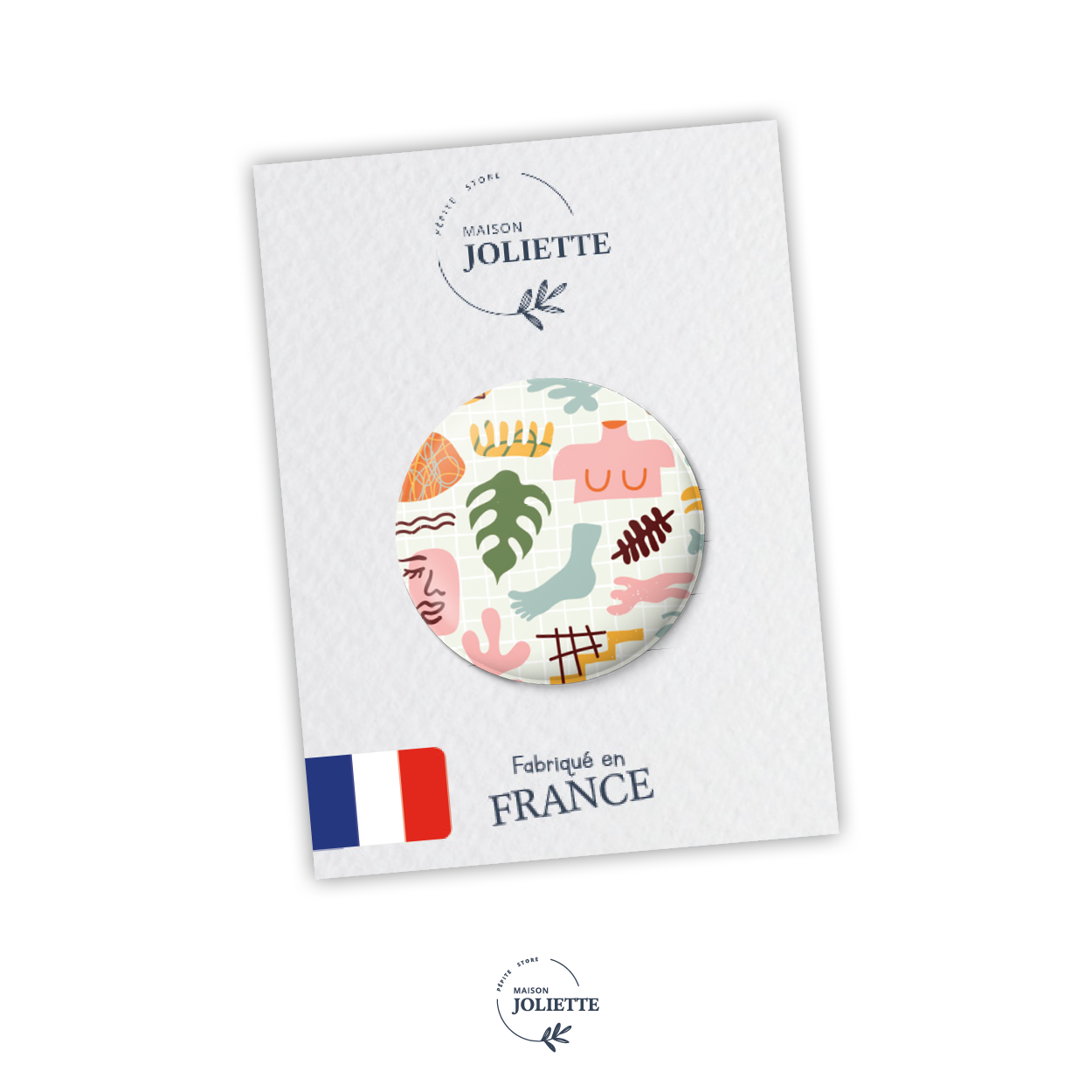 maison-joliette-coup-d-eclat-button-32mm-matisse image 2