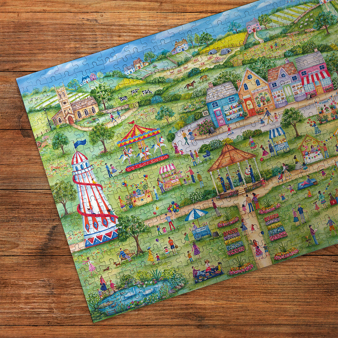 gibsons-celebrating-summer-puzzle-500-teile-sommer-park image 3