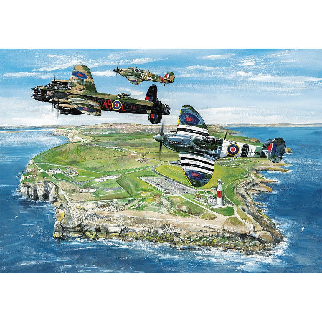 gibsons-wings-over-portland-puzzle-500-teile-flugzeuge-nostalgie image 8