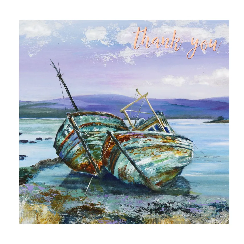 gibsons-retired-boats-dankeskarte-thank-you-karte-15x15 image 1