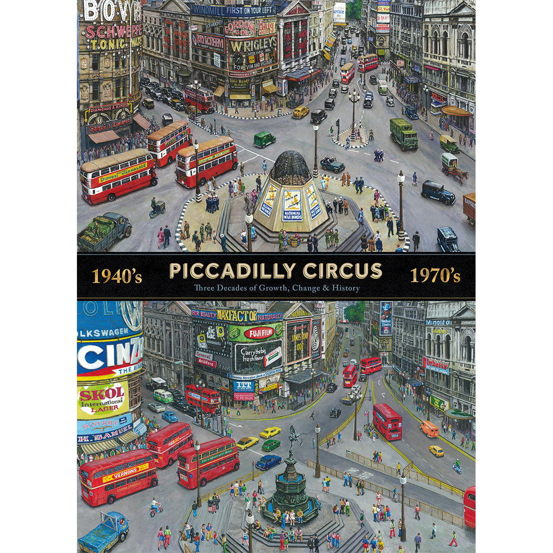 gibsons-piccadilly-circus-puzzle-1000-teile-london-nostalgie image 7