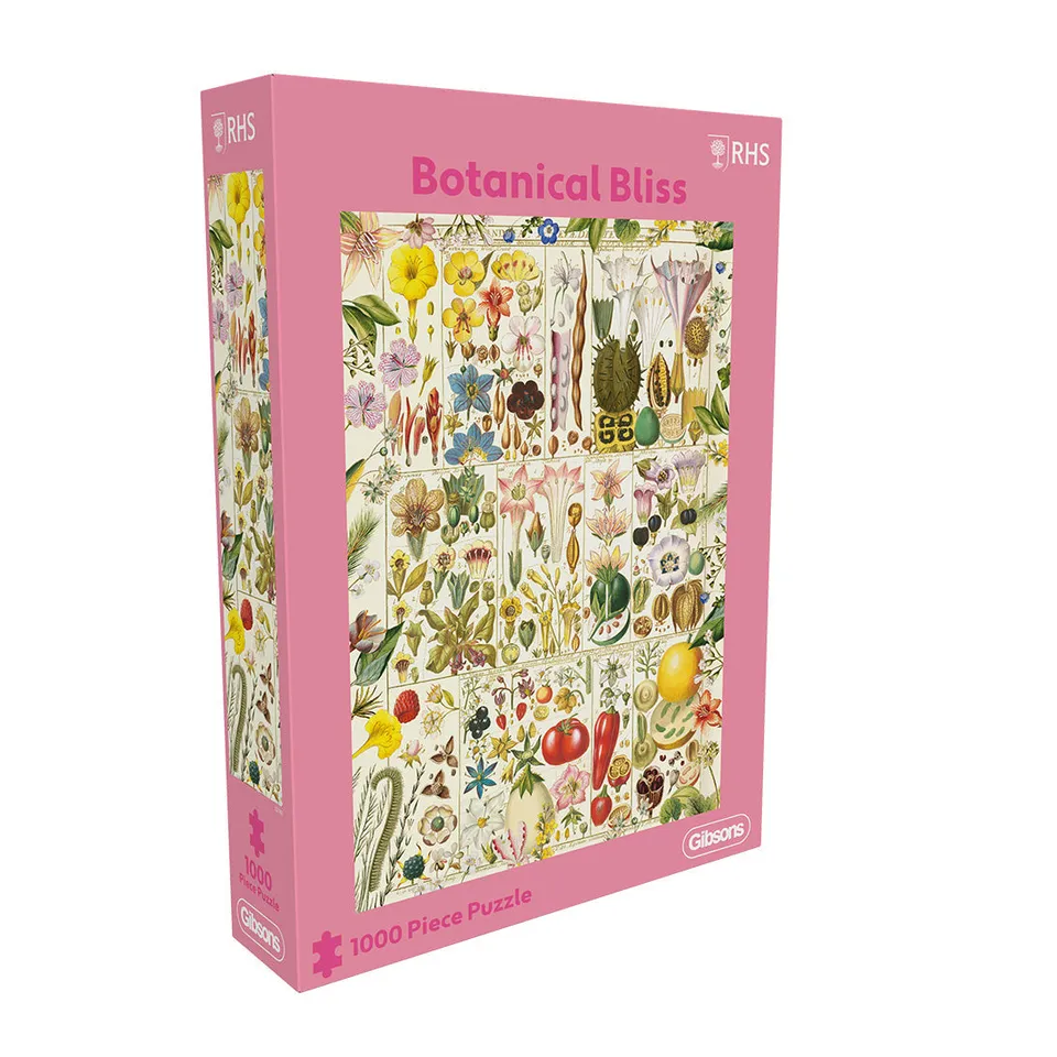 gibsons-rhs-botanical-bliss-puzzle-1000-teile-blumen image 1