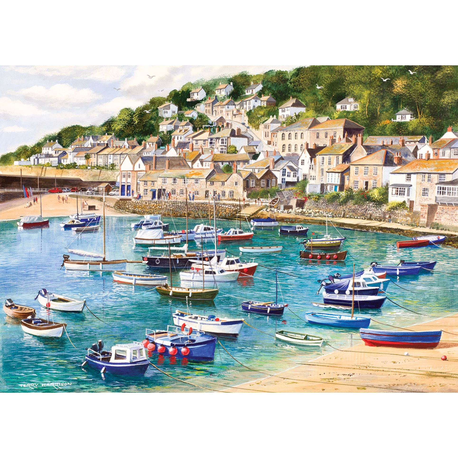 gibsons-mousehole-puzzle-1000-teile-cornwall-hafen image 7