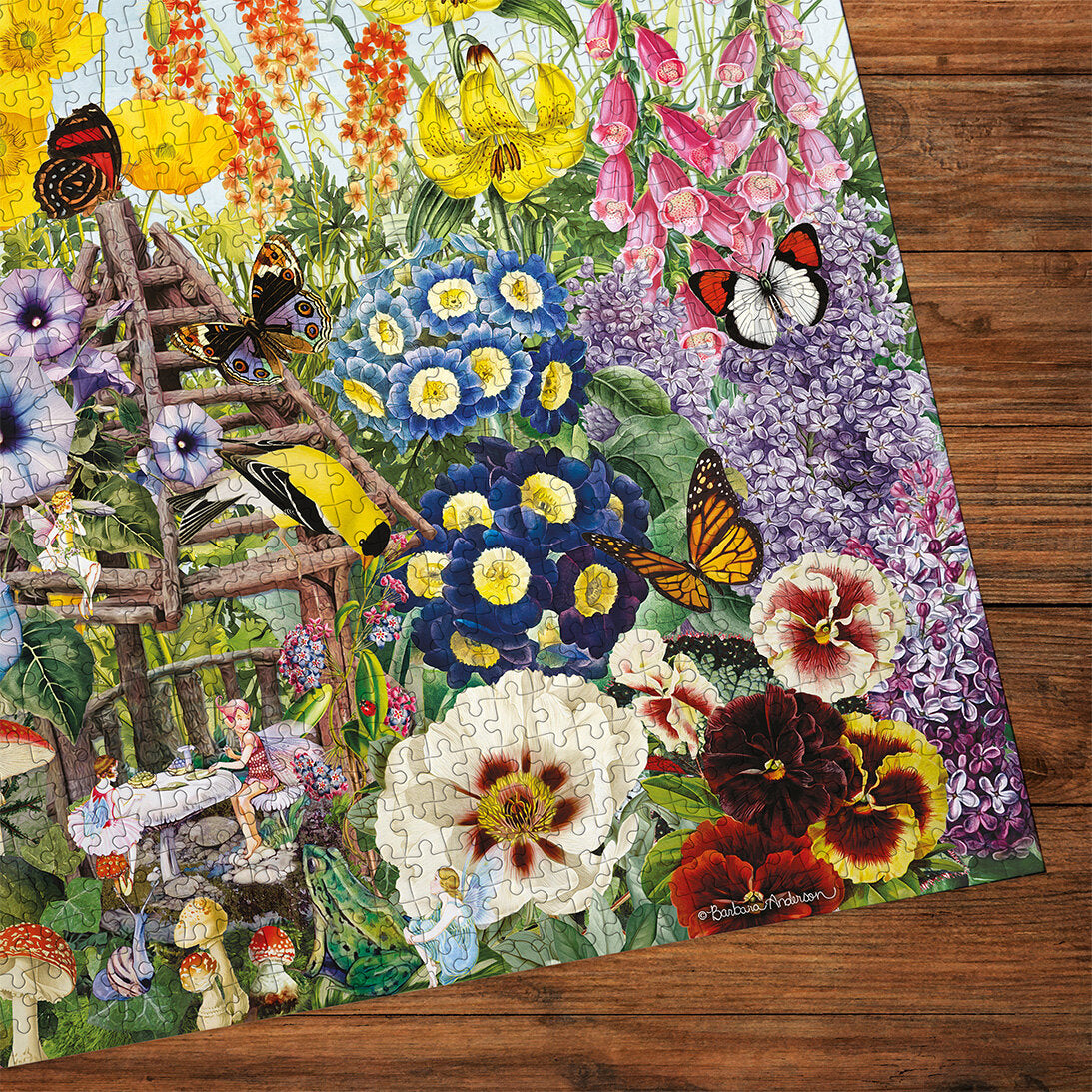 gibsons-fairy-garden-puzzle-500-xl-teile-feen-garten image 2