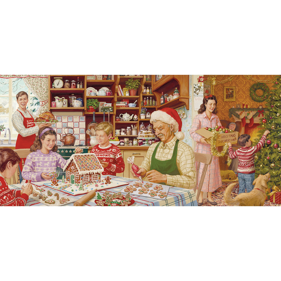 gibsons-preparing-for-the-big-day-puzzle-636-teile-weihnachten image 4