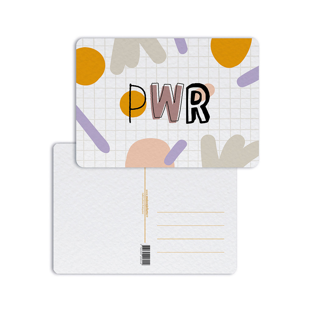 maison-joliette-cartes-l-atelier-pwr-postkarte-mit-kraft-umschlag image 2