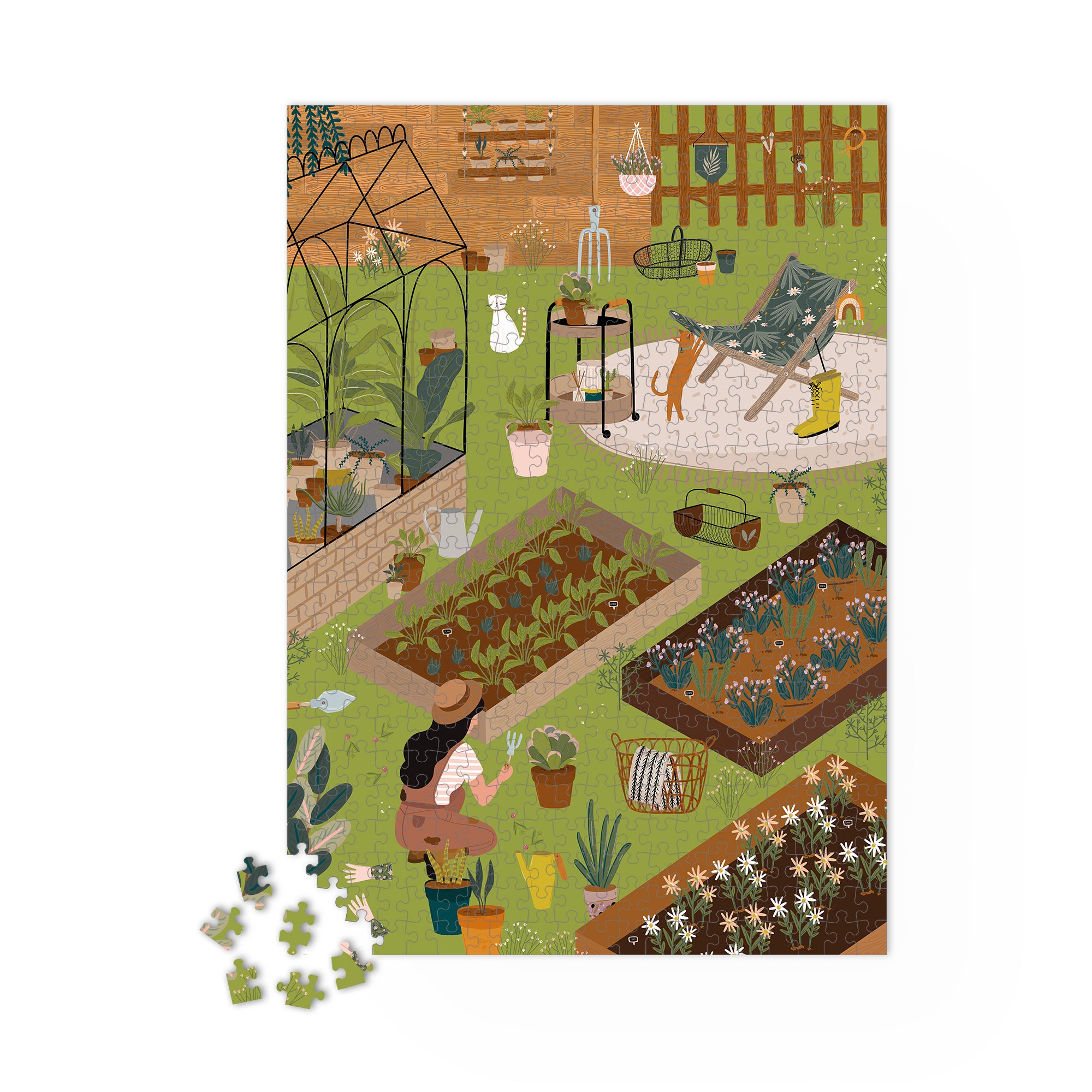 maison-joliette-jardin-secret-puzzle-1000-teile-49x68-cm image 1