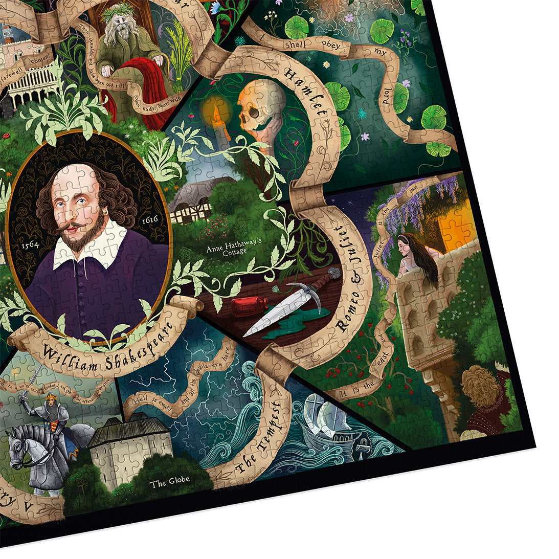 gibsons-shakespeare-1000-teile-puzzle-literatur image 6