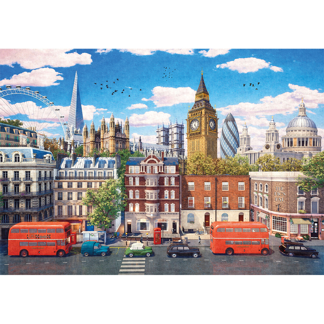 gibsons-streets-of-london-puzzle-500-teile-skyline-stadt image 2