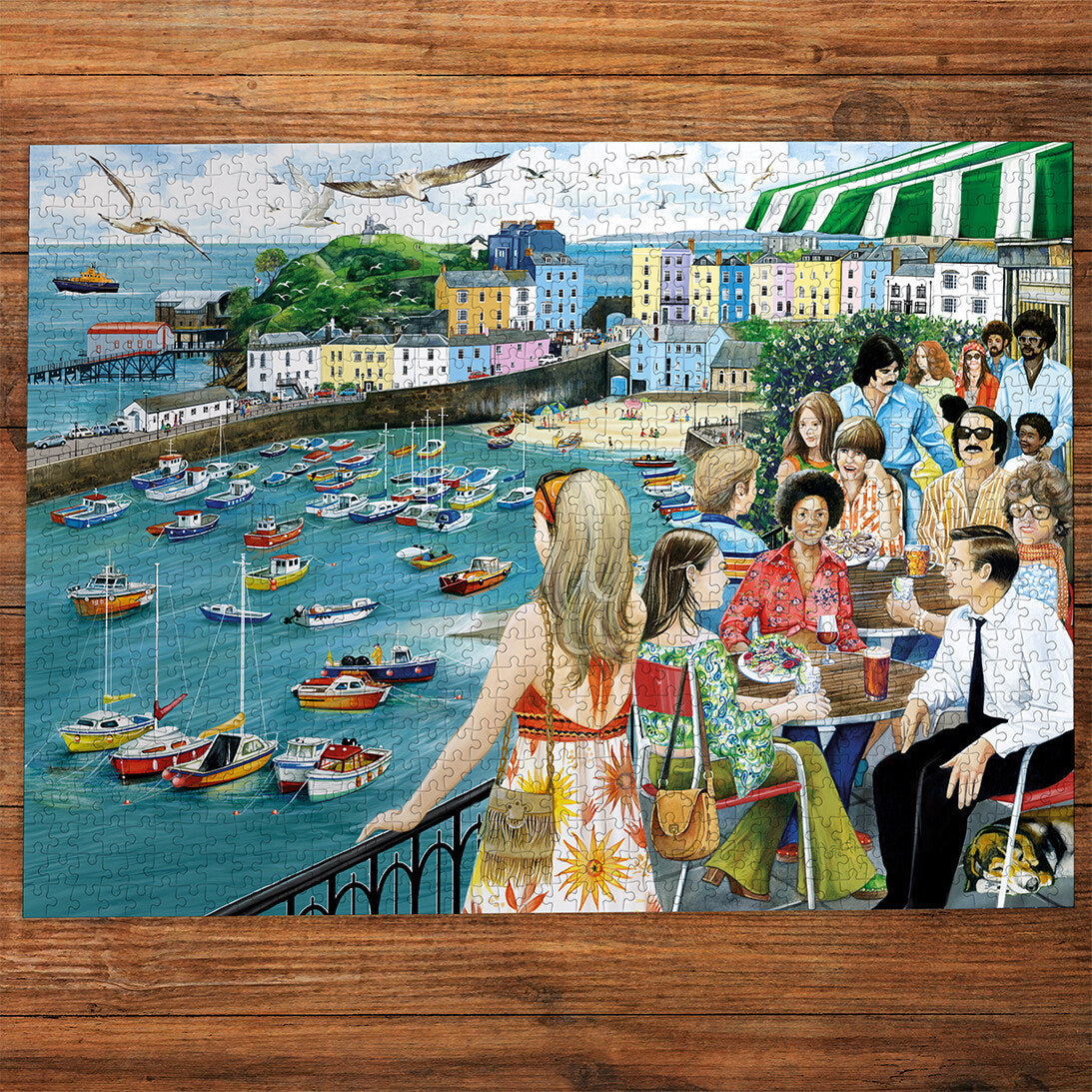 gibsons-dining-at-tenby-1000-teile-puzzle-k-ste image 2